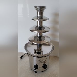 Nostalgia Chocolate Fountain Stainless Steel